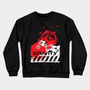 Downhill mountain biking. Gravity MTB Crewneck Sweatshirt